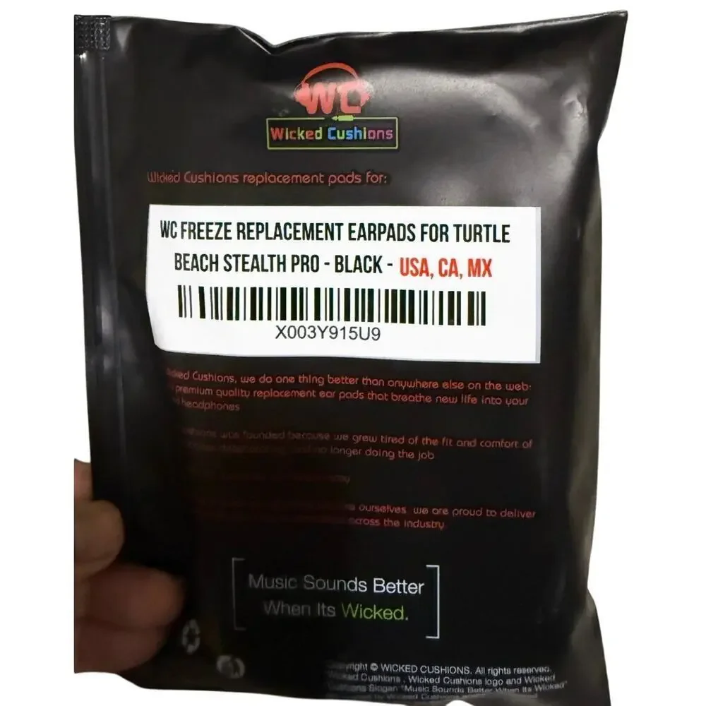 TB STEALTH PRO WICKED CUSHION COOLING GEL EAR PADS - Picture 4 of 7